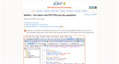 Desktop Screenshot of editplus.com