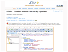 Tablet Screenshot of editplus.com